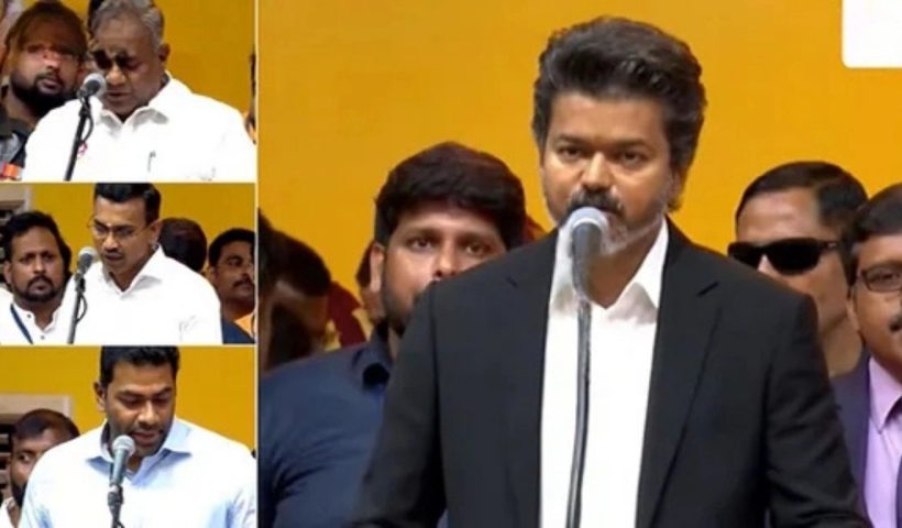 Vijay's new Cabinet
