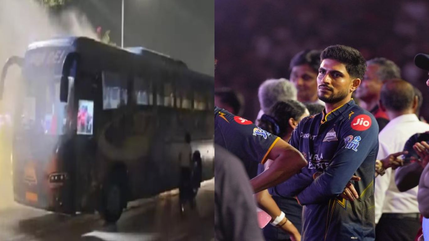 Gujarat Titans Bus Fire