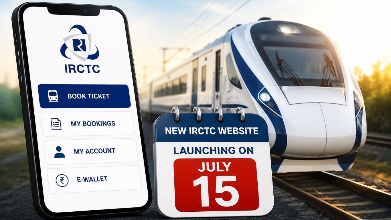 IRCTC New Website