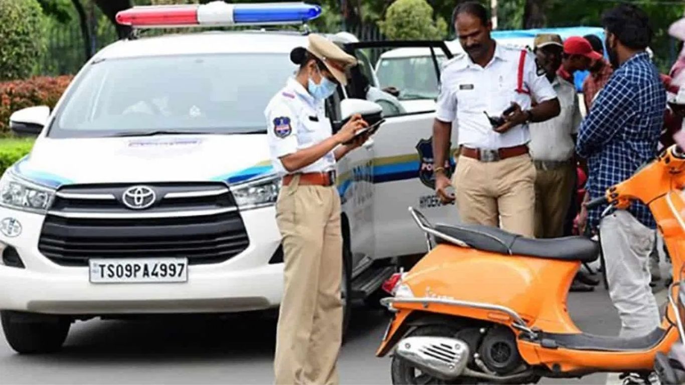 Telangana Traffic Challans