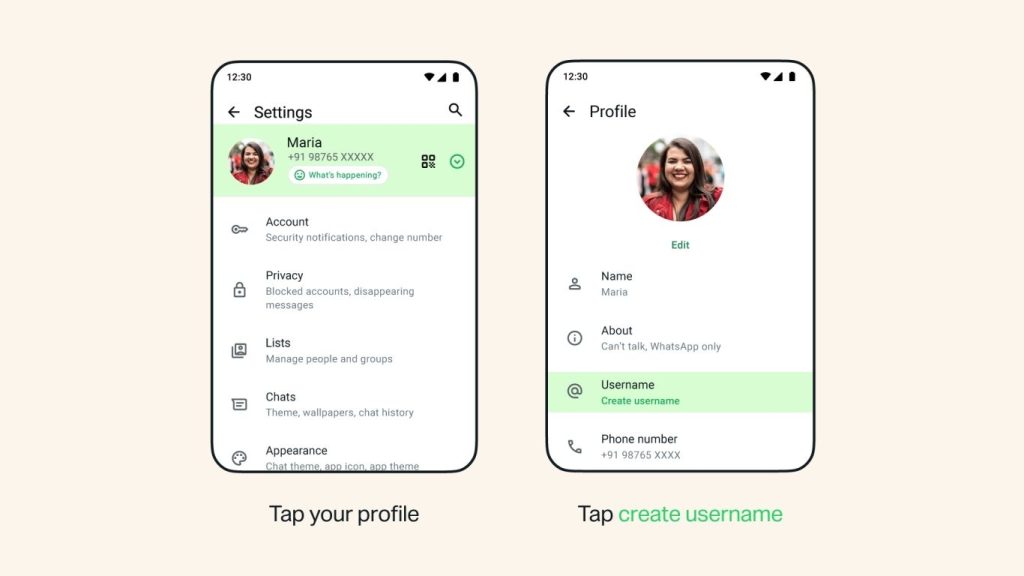 WhatsApp Username