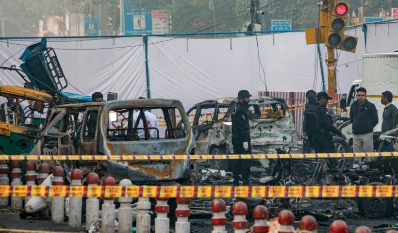Delhi Red Fort Blast