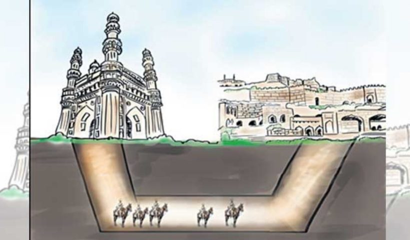 Golconda Secret Tunnel