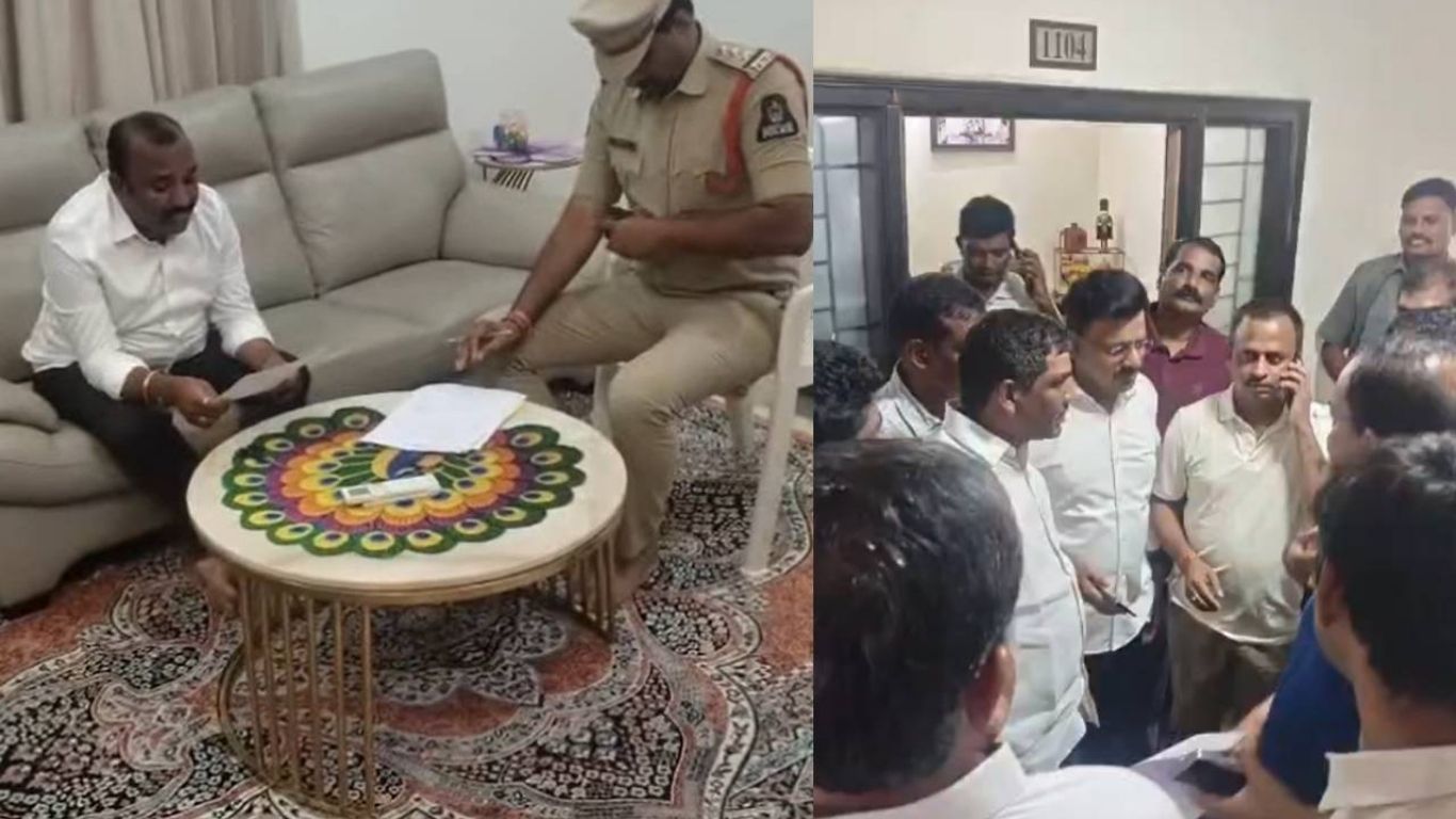 BRS MLCs Arrest