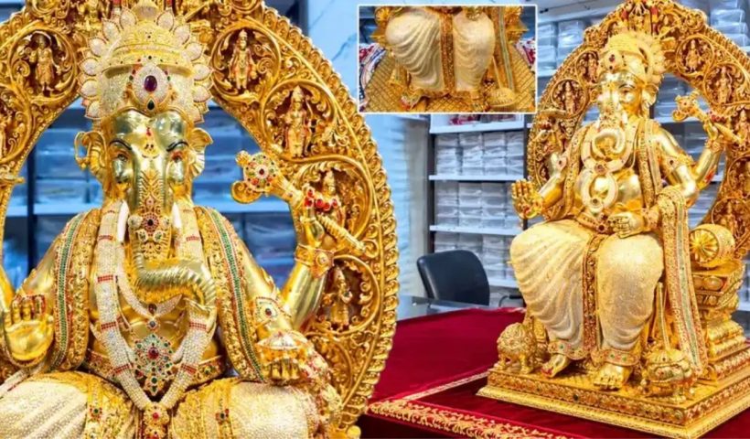 Golden Ganesh