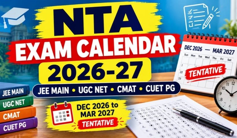 NTA Exam Calendar 