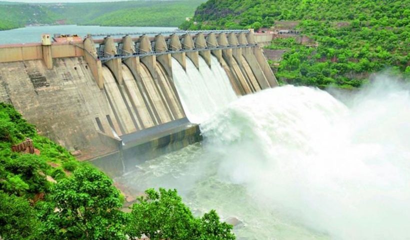 Srisailam Water Levels