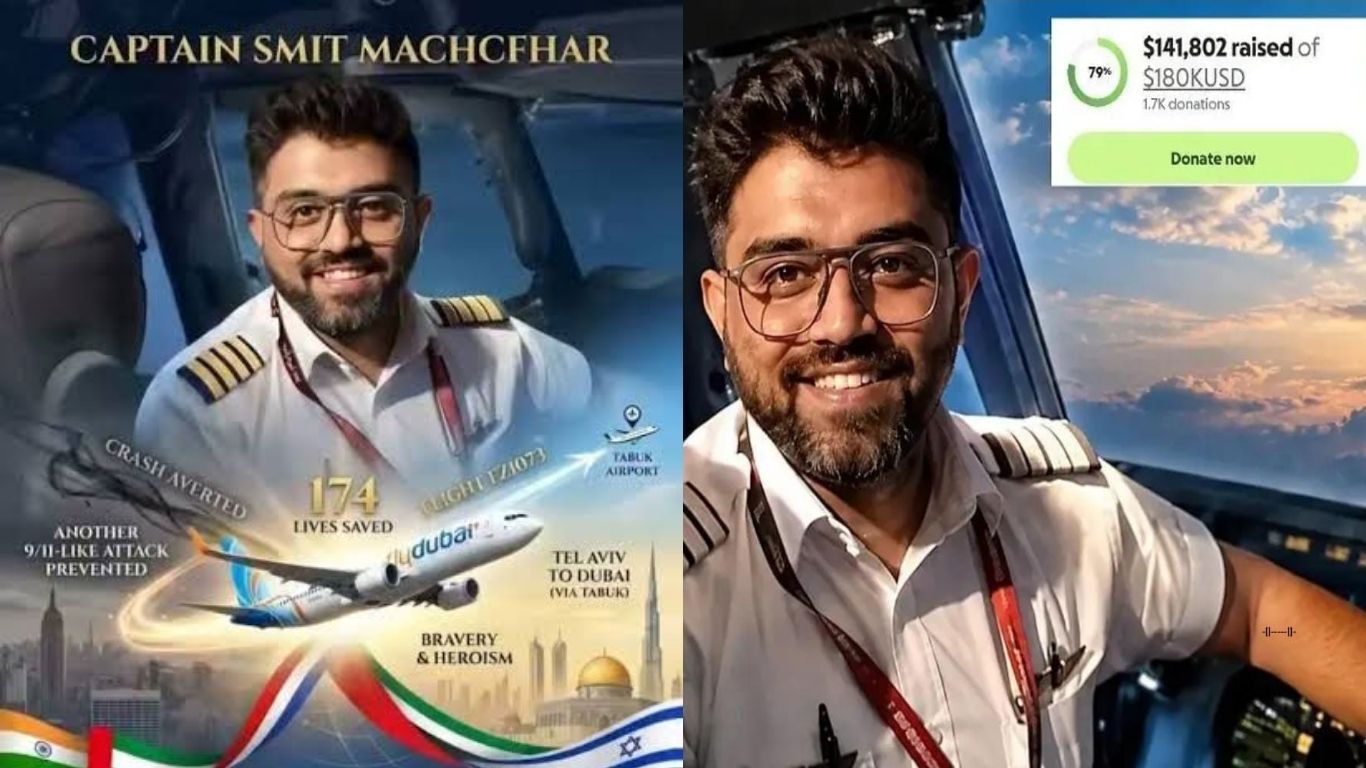 flydubai-flight-indian-pilot-captain-smit-machchhar-bravery-saves-180-passengers-gofundme-donations