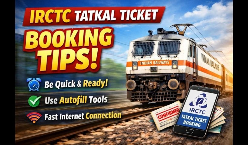 Train Ticket Booking Tips