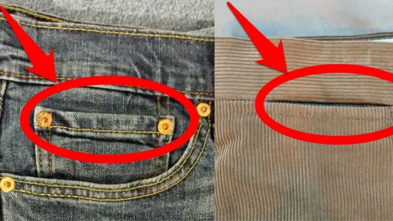 jeans small pocket